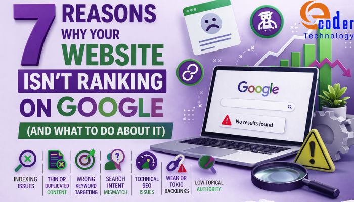 7 Reasons Why Your Website Isn’t Ranking on Google (And What to Do About It)