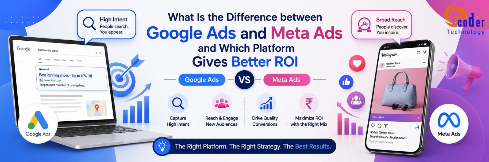 What Is the Difference between Google Ads and Meta Ads, and Which Platform Gives Better ROI