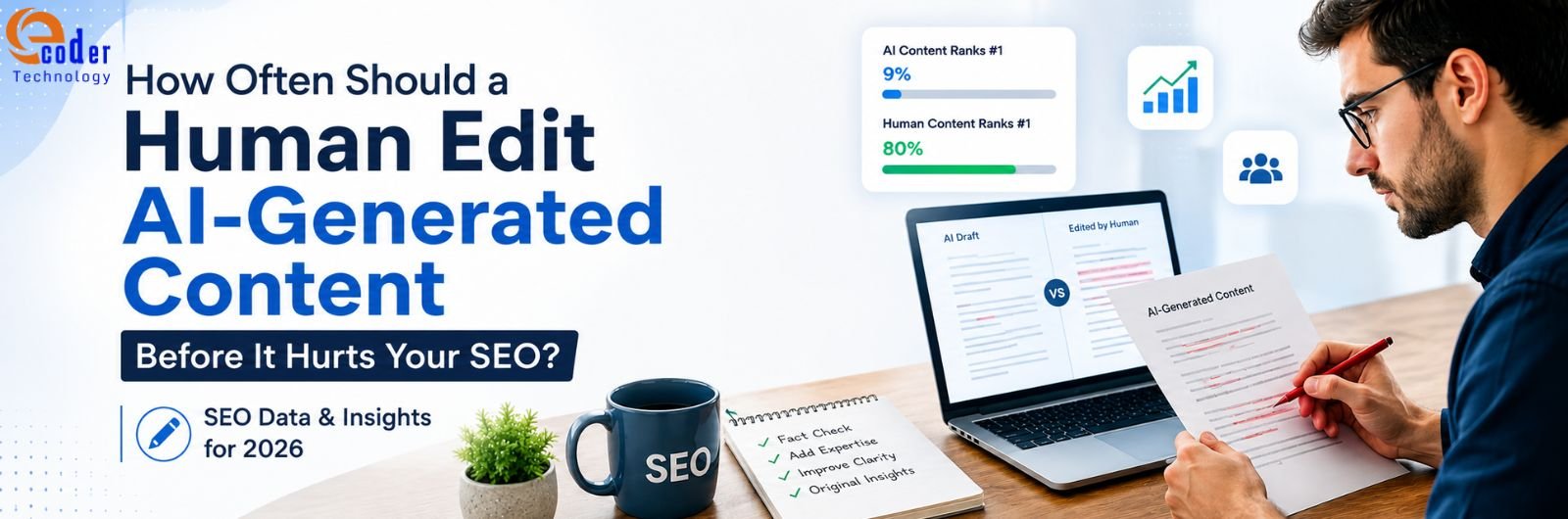 How Often Should a Human Edit AI-Generated Content Before It Hurts Your SEO?